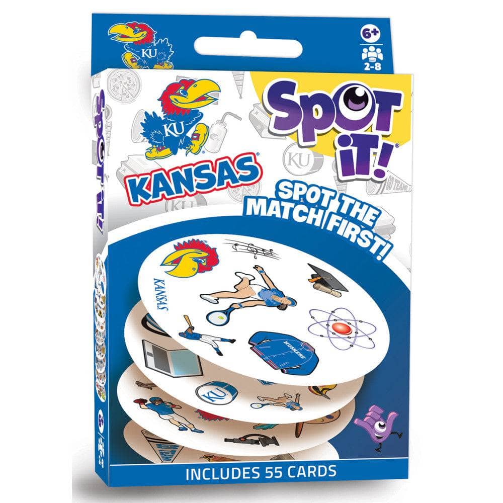 Kansas Jayhawks Spot It! Card Game (ONLINE ORDER ONLY)