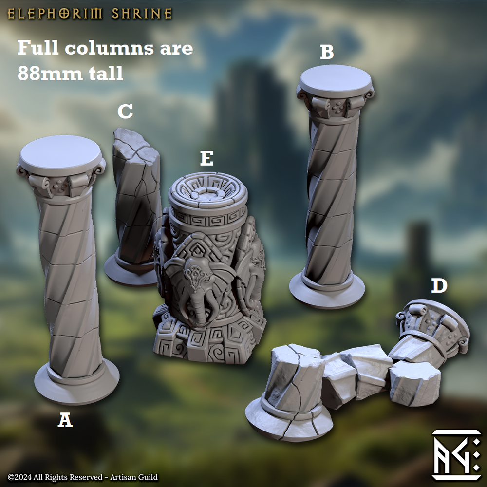 Elephorim Shrine (Modular Scatter Terrain) (Online Order Only)