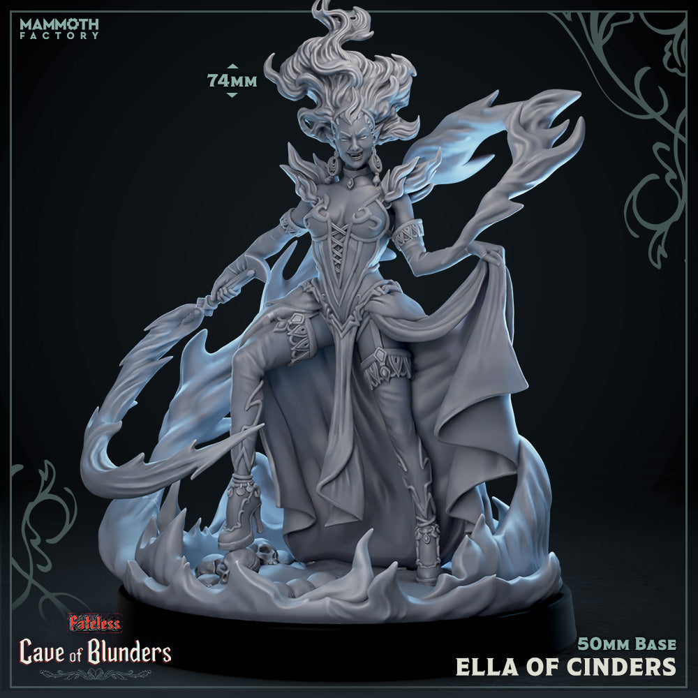 Ella of Cinders (Female Fire Fey) (Online Only)