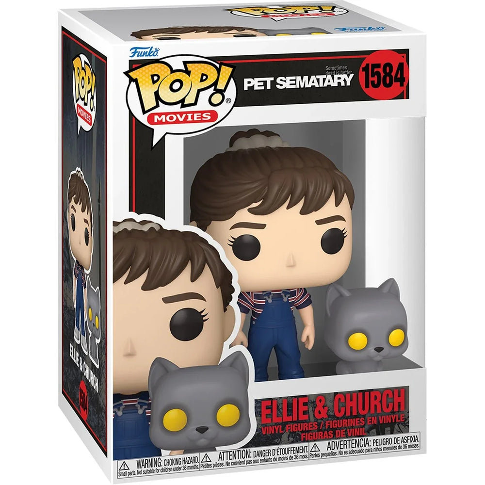 Funko POP! Movies: Pet Sematary - Ellie & Church 1584