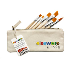 Paintbrush Set in Canvas Bag – 8 Assorted Sizes (ONLINE ORDER ONLY)