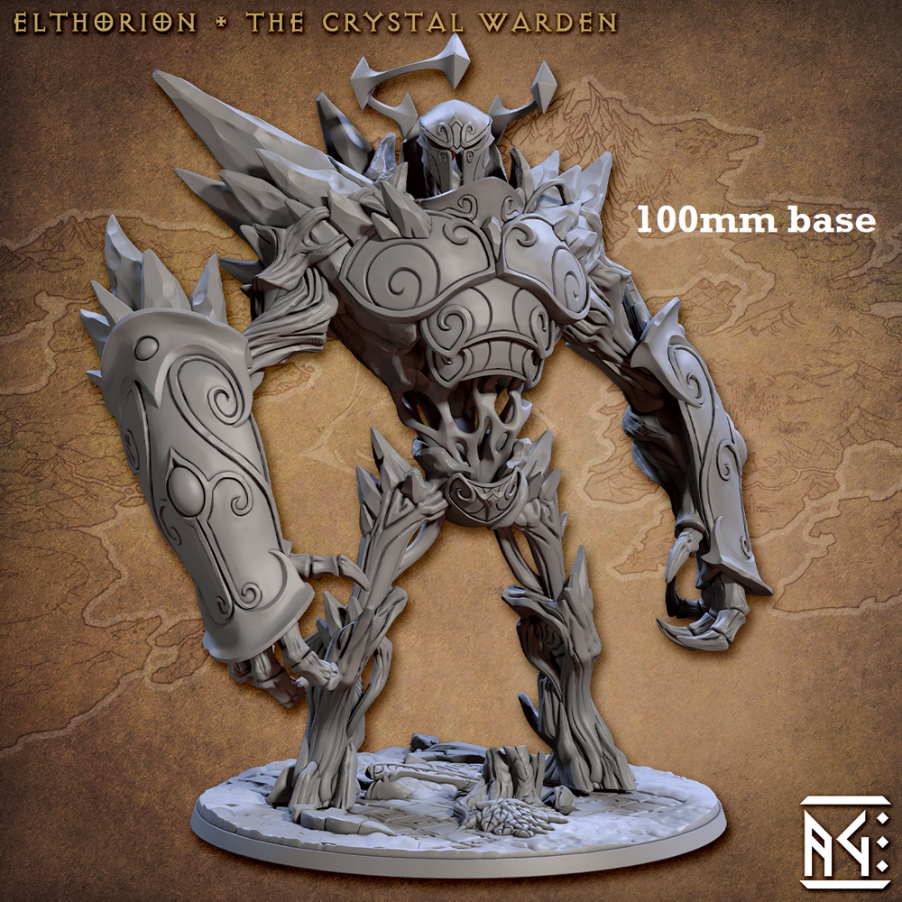 Elthorion, the Crystal Warden (Elemental Construct Epic Boss) (Online Order Only)