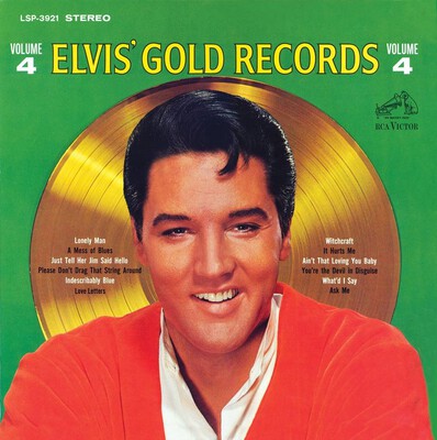 Elvis' Gold Records - Volume 4 [Vinyl] (ONLINE ORDER ONLY)