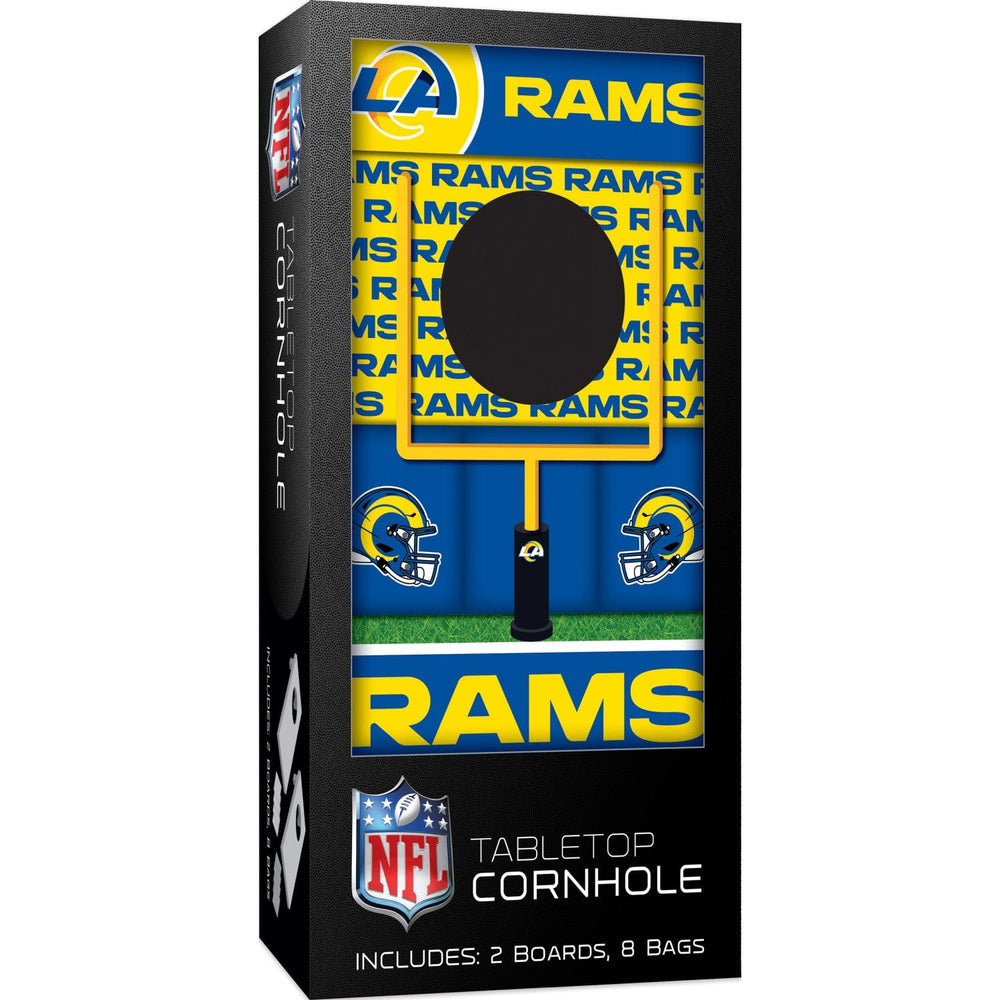 Los Angeles Rams - NFL Tabletop Cornhole (ONLINE ORDER ONLY)