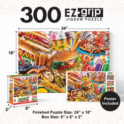 Trendz - Fair Fare 300 Piece EZ Grip Jigsaw Puzzle