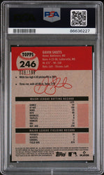 2022 TOPPS CHROME PLATINUM GAVIN SHEETS PLATINUM TOILE #246 PSA 10 (Online Order Only)