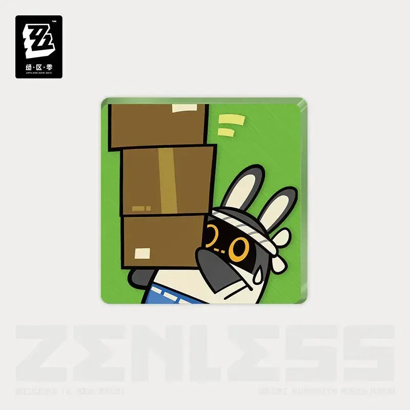 Zenless Zone Zero En-Nah Stroll Series Bangboo Acrylic Refrigerator Magnet
