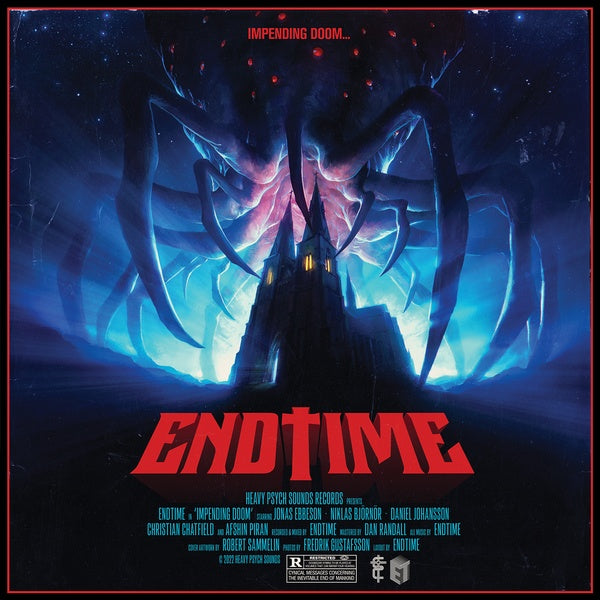 ENDTIME - Impending Doom (Transparent Blue/Red Splatter Vinyl) [Vinyl] (ONLINE ORDER ONLY)