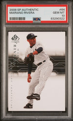 2008 SP AUTHENTIC MARIANO RIVERA  #64 - PSA 10 (Online Order Only)