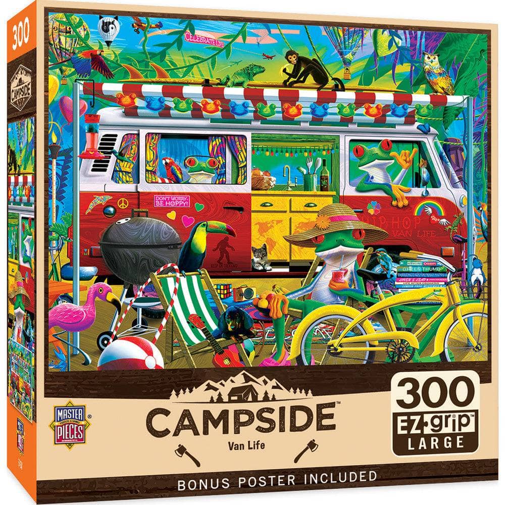 Campside - Van Life 300 Piece EZ Grip Jigsaw Puzzle