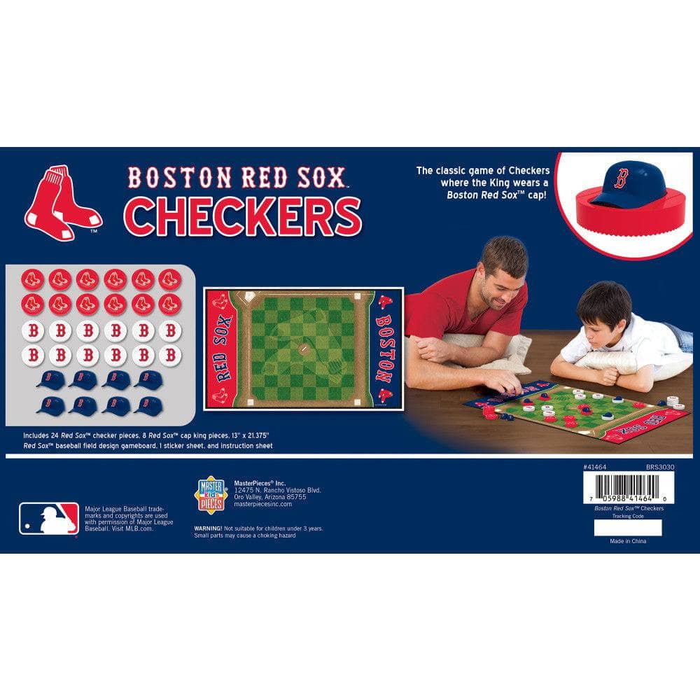 Boston Red Sox Checkers Board Game (ONLINE ORDER ONLY)