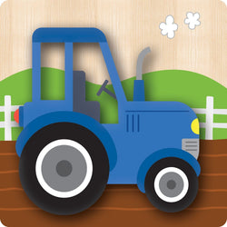 Farm Chunky Wood Puzzles - Kids 4 Pack (ONLINE ORDER ONLY)