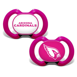 Arizona Cardinals - Pink Pacifier 2-Pack (ONLINE ORDER ONLY)