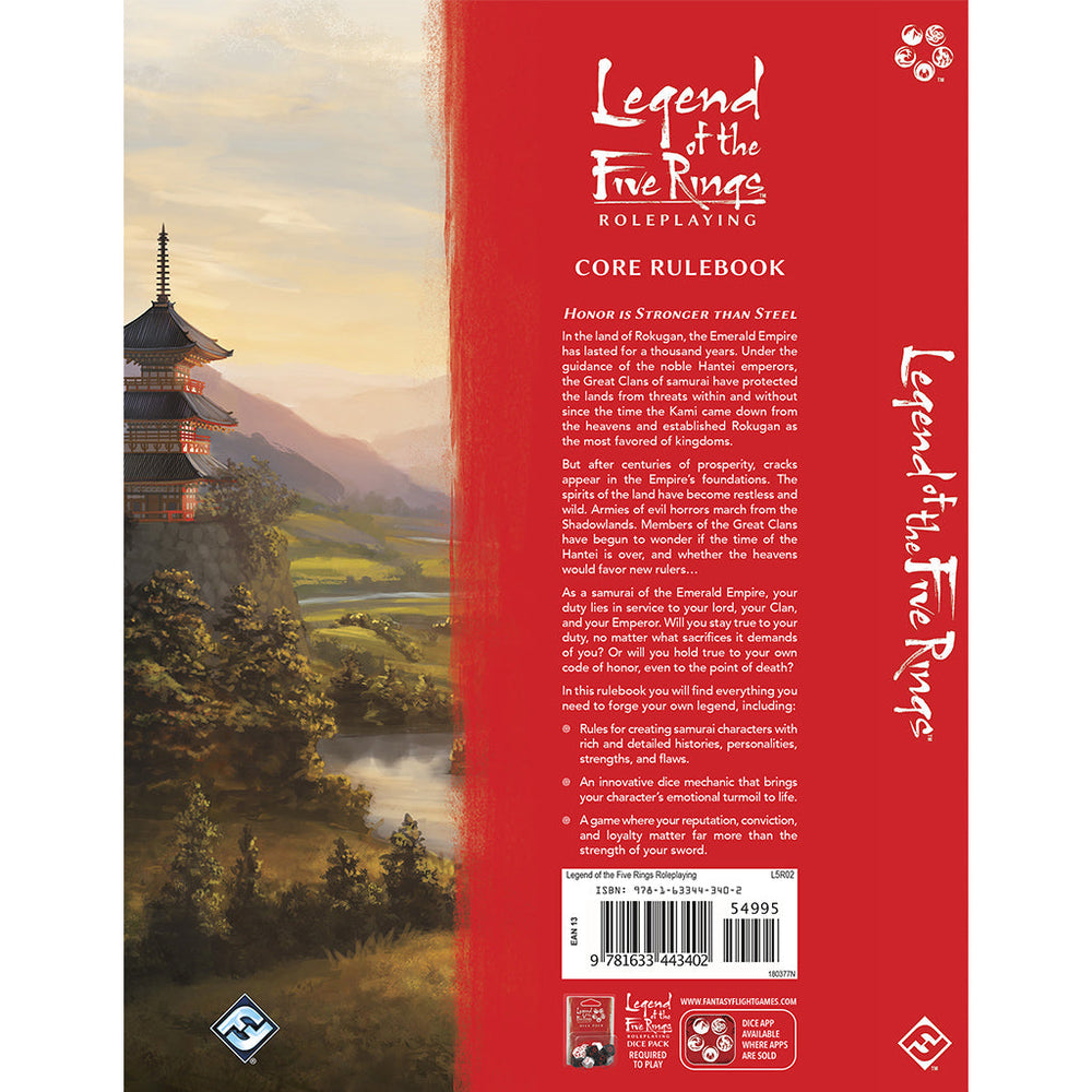 Legend of the Five Rings: Core Book (ONLINE ORDER ONLY)