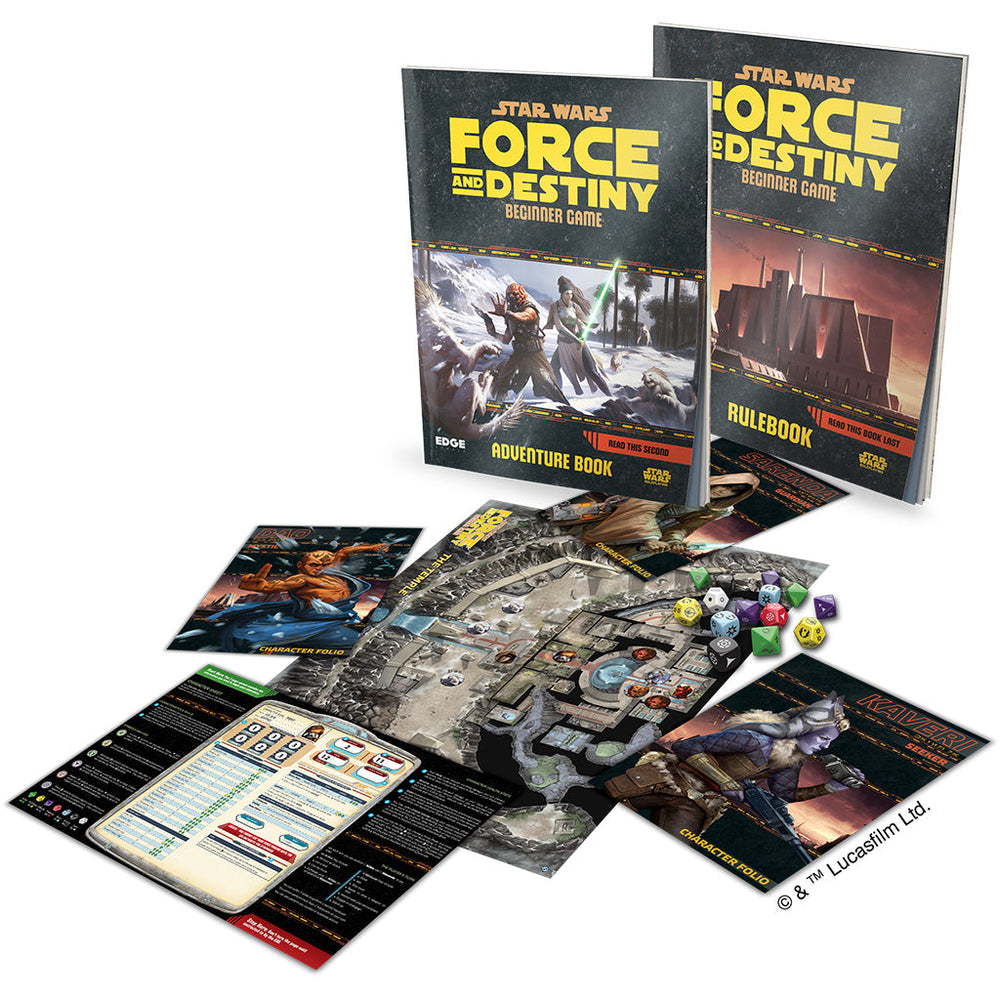 Star Wars: Force and Destiny Beginner Game (ONLINE ORDER ONLY)