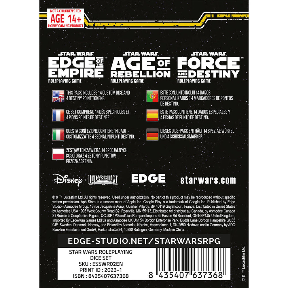Star Wars Roleplaying Dice (ONLINE ORDER ONLY)