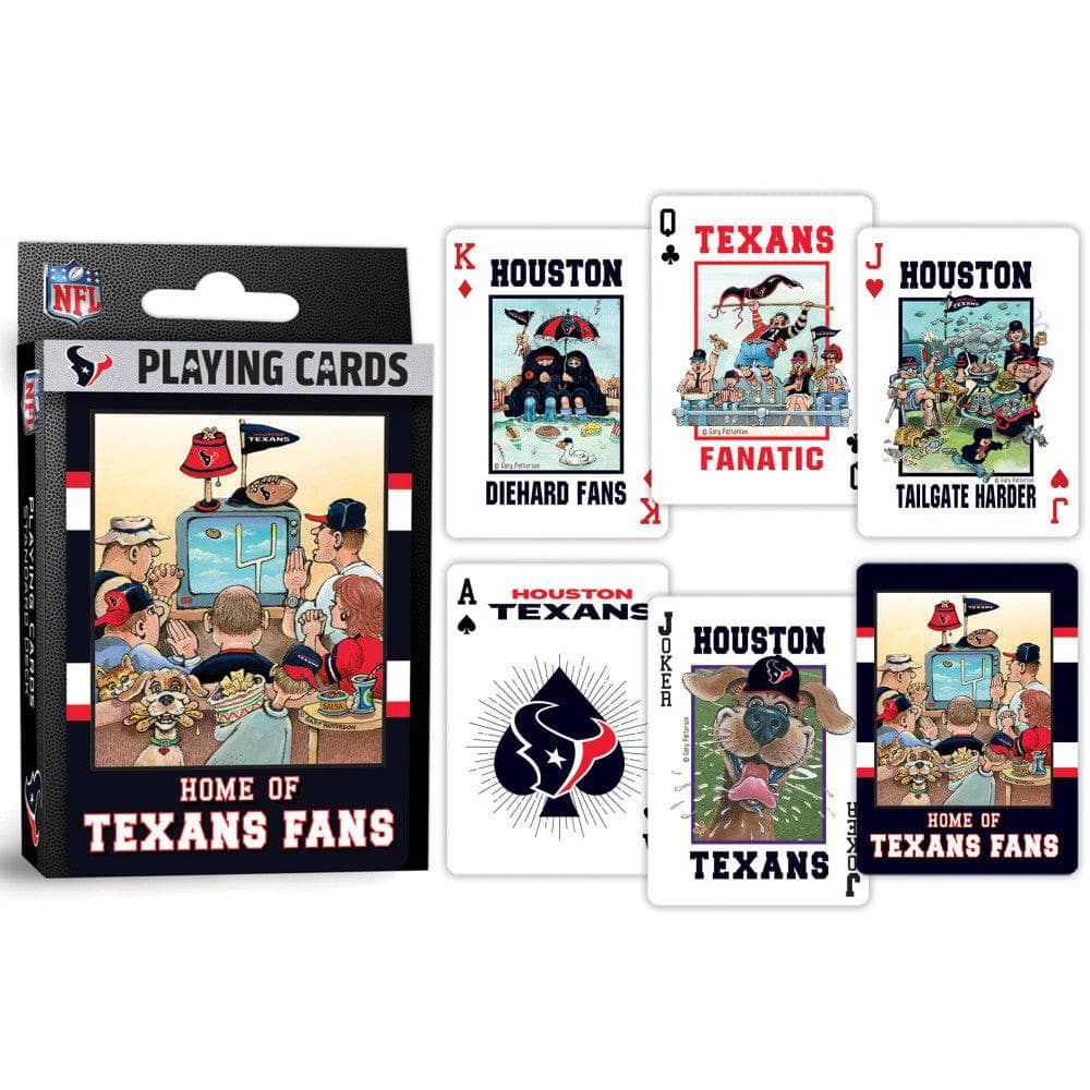 Houston Texans Fan Deck Playing Cards - 54 Card Deck (ONLINE ORDER ONLY)