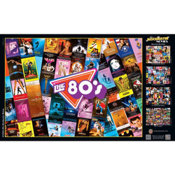 80's Blockbusters 1000 Piece Jigsaw Puzzle (ONLINE ORDER ONLY)
