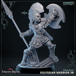 Eulyssian Warrior: Sculpt 3 (Ancient Greek Solder) (Online Only)