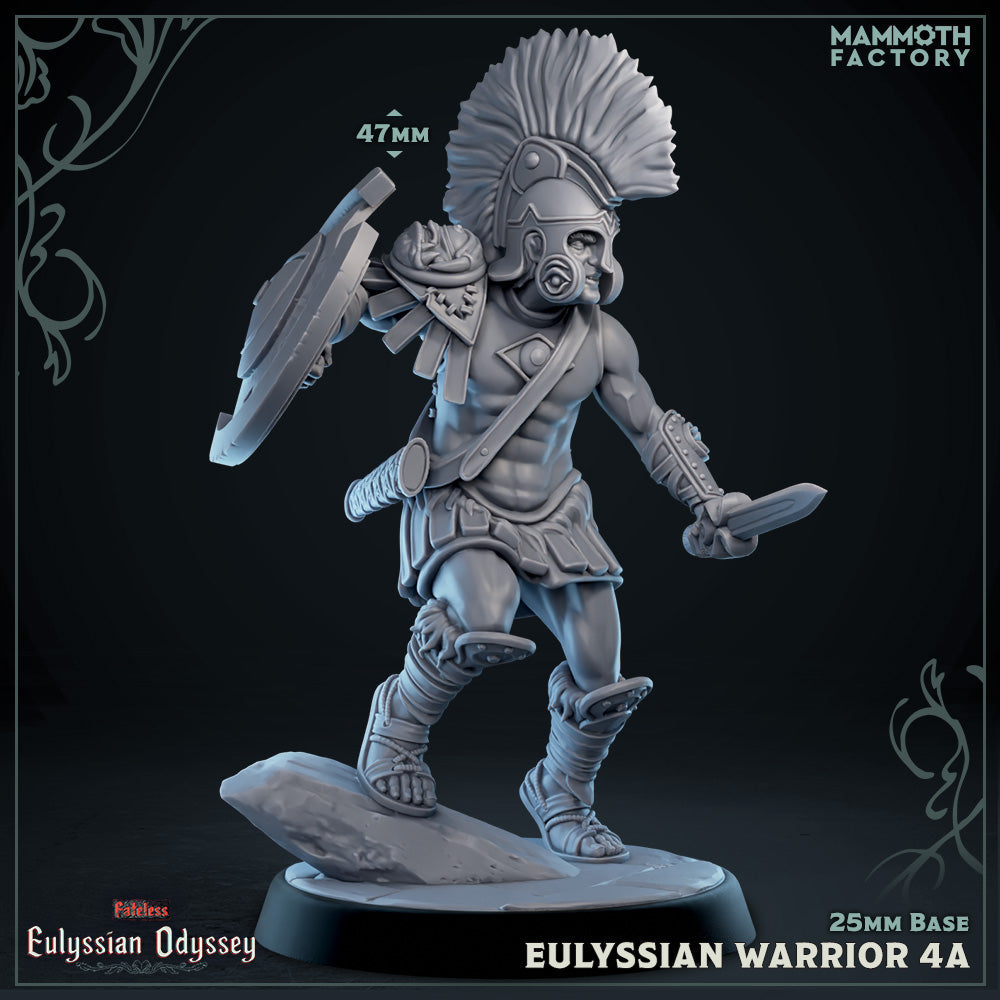 Eulyssian Warrior: Sculpt 4 (Ancient Greek Solder) (Online Only)