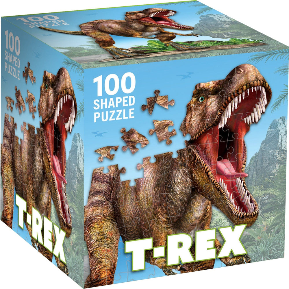 T-Rex 100 Piece Shaped Jigsaw Puzzle (ONLINE ORDER ONLY)