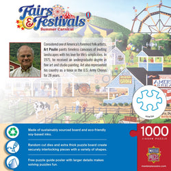 Fairs & Festivals - Summer Carnival 1000 Piece Jigsaw Puzzle (ONLINE ORDER ONLY)