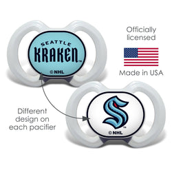 Seattle Kraken - Pacifier 2-Pack (ONLINE ORDER ONLY)