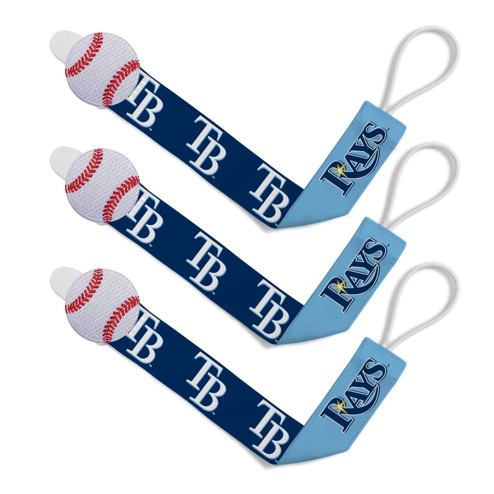 Tampa Bay Rays - Pacifier Clip 3-Pack (ONLINE ORDER ONLY)