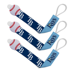 Tampa Bay Rays - Pacifier Clip 3-Pack (ONLINE ORDER ONLY)