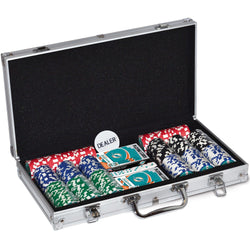 Miami Dolphins 300 Piece Poker Set (ONLINE ORDER ONLY)