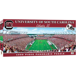 South Carolina Gamecocks - 1000 Piece Panoramic Jigsaw Puzzle - End View