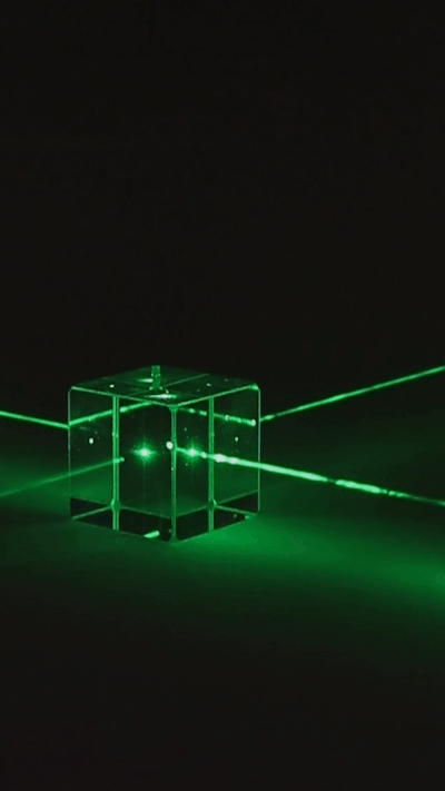 Beam Splitter Dichroic Glass X-Cube (ONLINE ORDER ONLY)