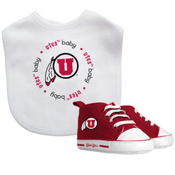Utah Utes - 2-Piece Baby Gift Set (ONLINE ORDER ONLY)