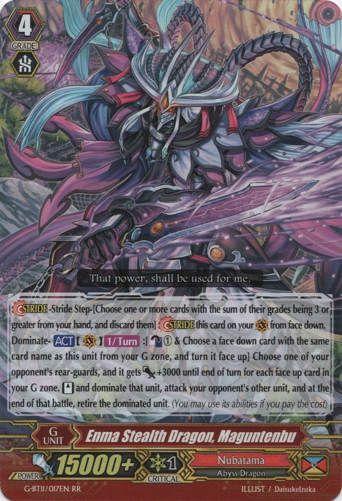 Enma Stealth Dragon, Maguntenbu (G-BT11/017EN) [Demonic Advent]