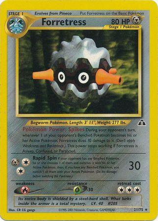 Forretress (21/75) [Neo Discovery Unlimited] (Online Only)
