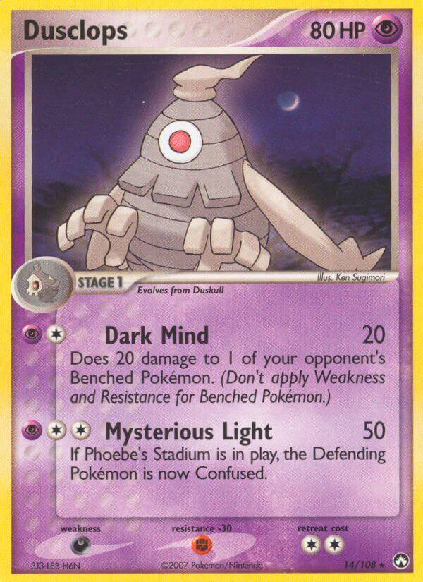 Dusclops (14/108) (Theme Deck Exclusive) [EX: Power Keepers] (Online Only)