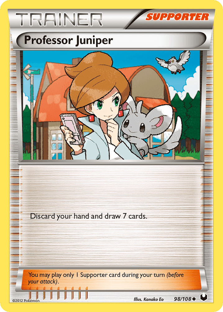 Professor Juniper (98/108) [Black & White: Dark Explorers] (Online Only)
