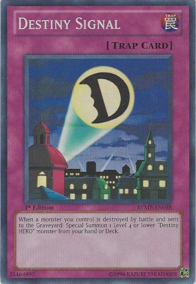 Destiny Signal [RYMP-EN038] Super Rare (ONLINE ORDER ONLY)