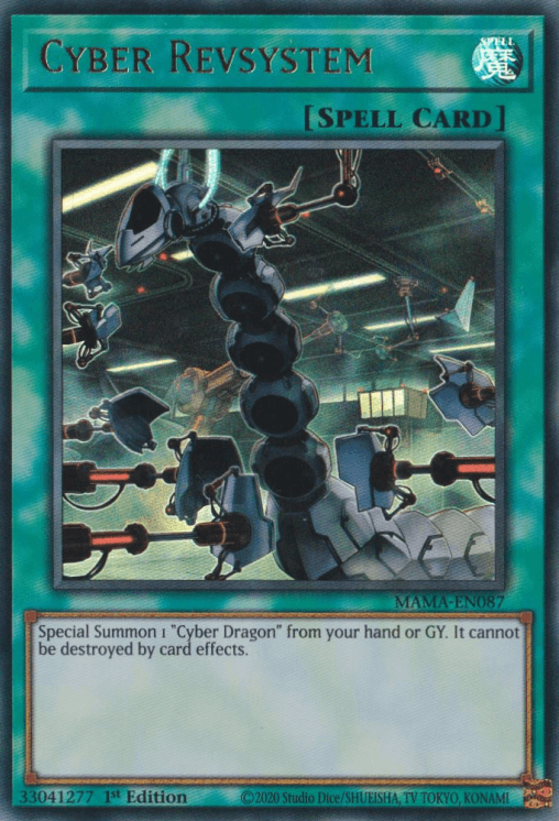 Cyber Revsystem [MAMA-EN087] Ultra Rare (ONLINE ORDER ONLY)