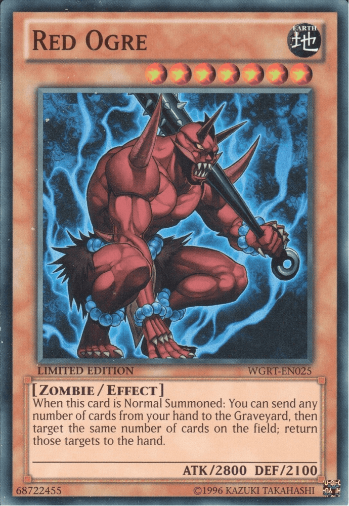 Red Ogre [WGRT-EN025] Super Rare (ONLINE ORDER ONLY)