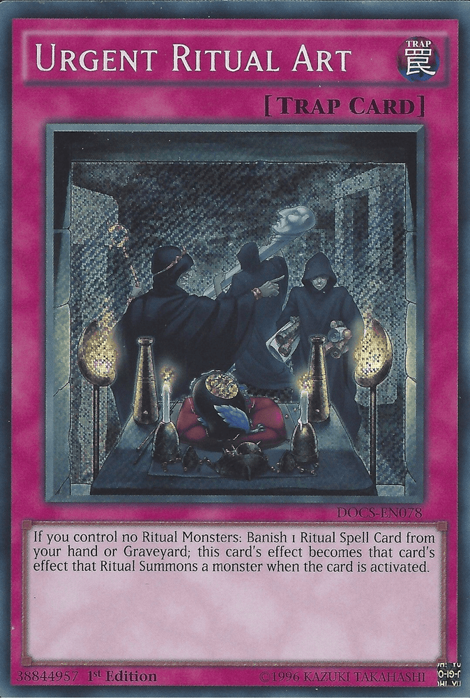 Urgent Ritual Art [DOCS-EN078] Secret Rare (ONLINE ORDER ONLY)