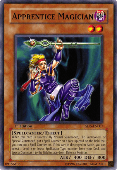 Apprentice Magician [SD6-EN007] Common (ONLINE ORDER ONLY)
