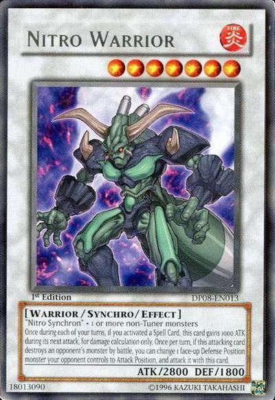 Nitro Warrior [DP08-EN013] Rare (ONLINE ORDER ONLY)