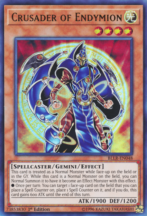 Crusader of Endymion [BLLR-EN048] Ultra Rare (ONLINE ORDER ONLY)