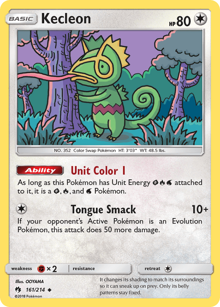 Kecleon (161/214) [Sun & Moon: Lost Thunder] (Online Only)
