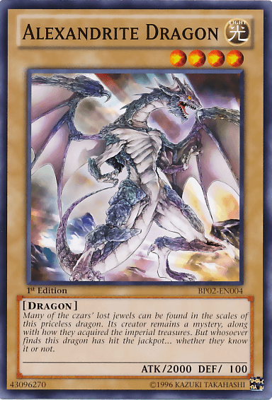 Alexandrite Dragon [BP02-EN004] Mosaic Rare (ONLINE ORDER ONLY)