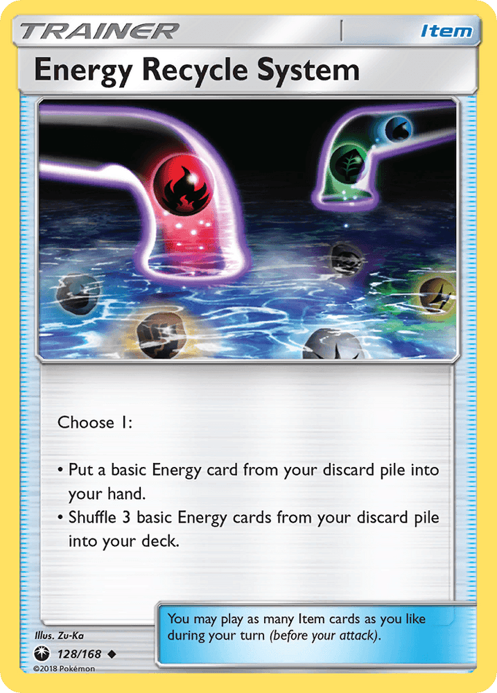 Energy Recycle System (128/168) [Sun & Moon: Celestial Storm] (Online Only)
