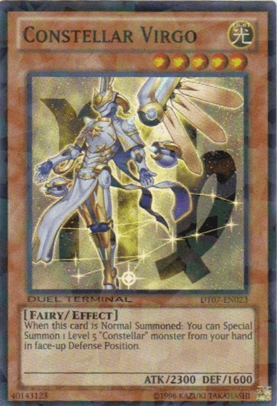 Constellar Virgo [DT07-EN023] Super Rare (ONLINE ORDER ONLY)