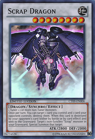 Scrap Dragon [CT09-EN006] Super Rare (ONLINE ORDER ONLY)