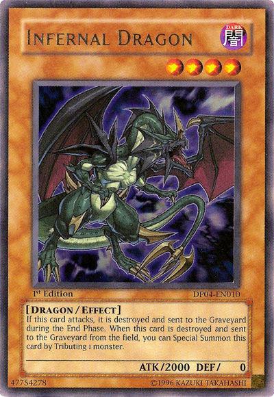 Infernal Dragon [DP04-EN010] Ultra Rare (ONLINE ORDER ONLY)